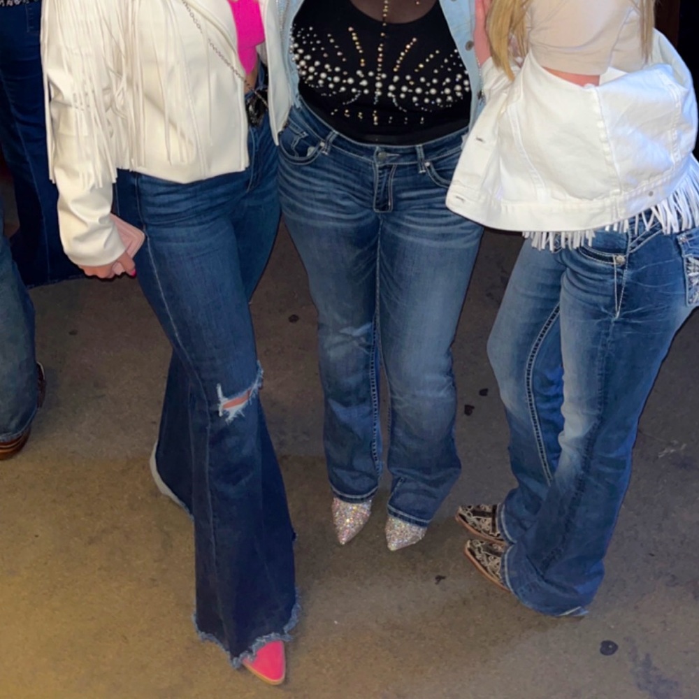 Bell bottoms/ wide flare